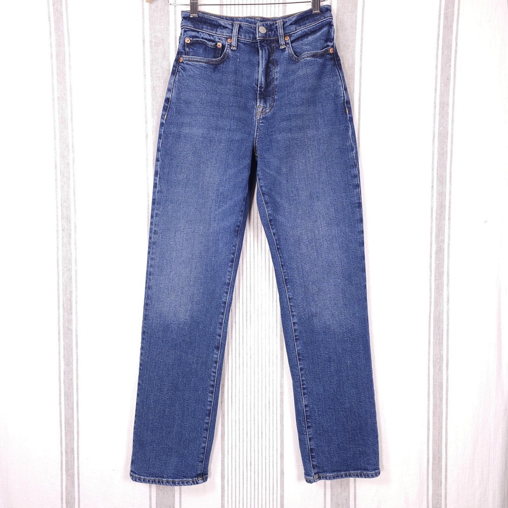 Buck Mason Blue Straight Leg Jeans (Rider style)